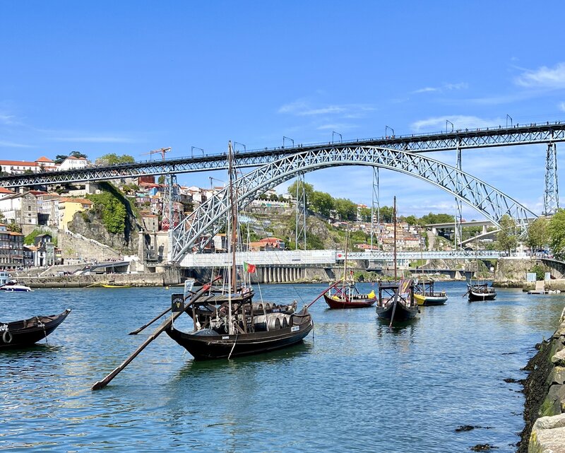 Boats in Porto 