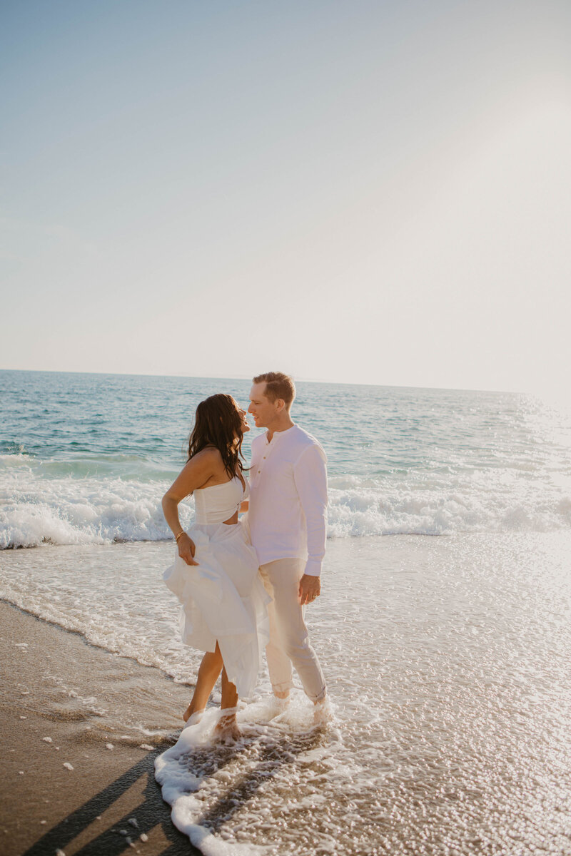 Laguna Beach photography on the sand at Tablerock Beach