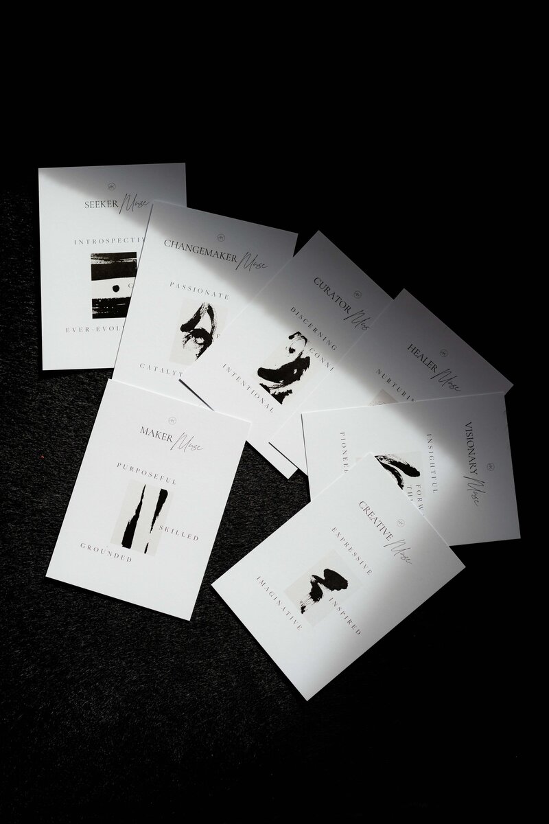 Reflective archetype cards designed to help integrate your true self into your life