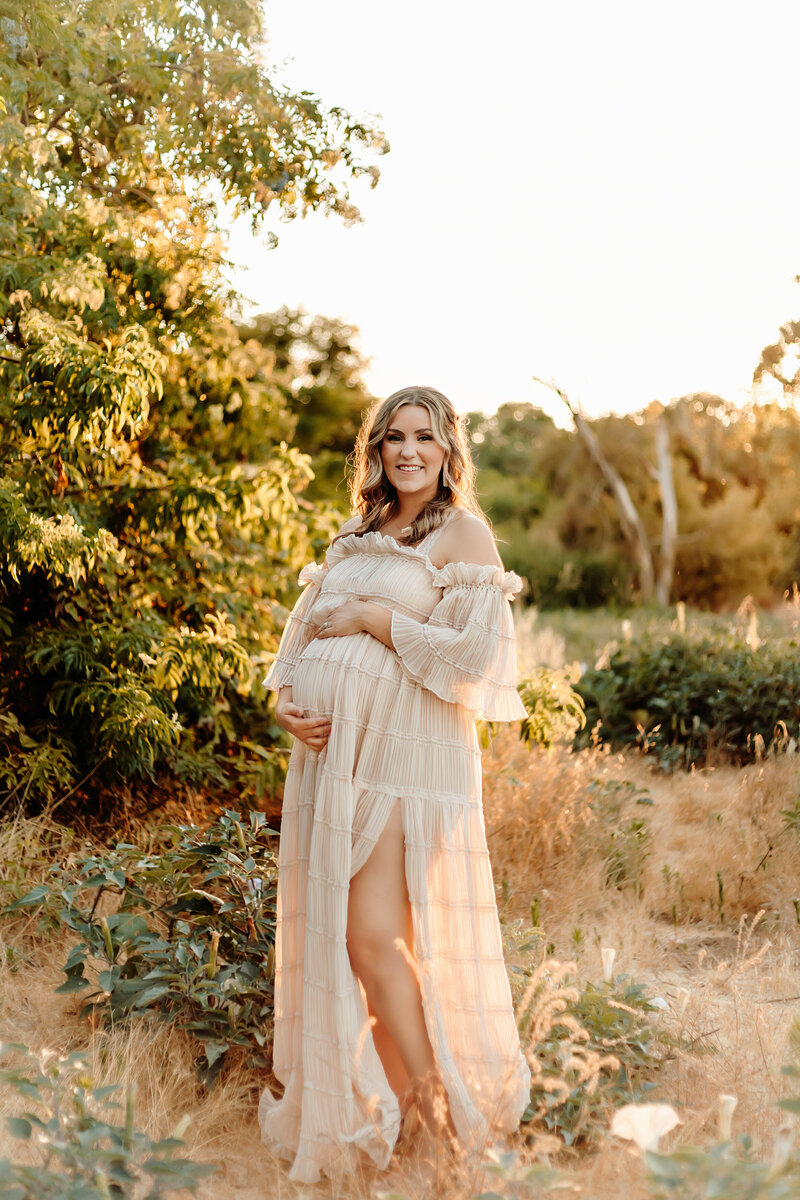 Modesto CA Family Maternity Session