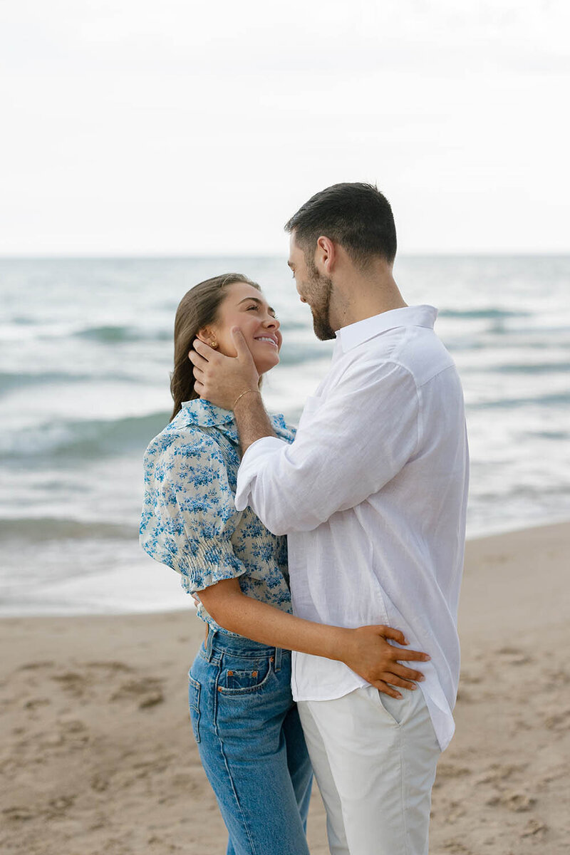 North Shore Chicago Engagement Photos 33