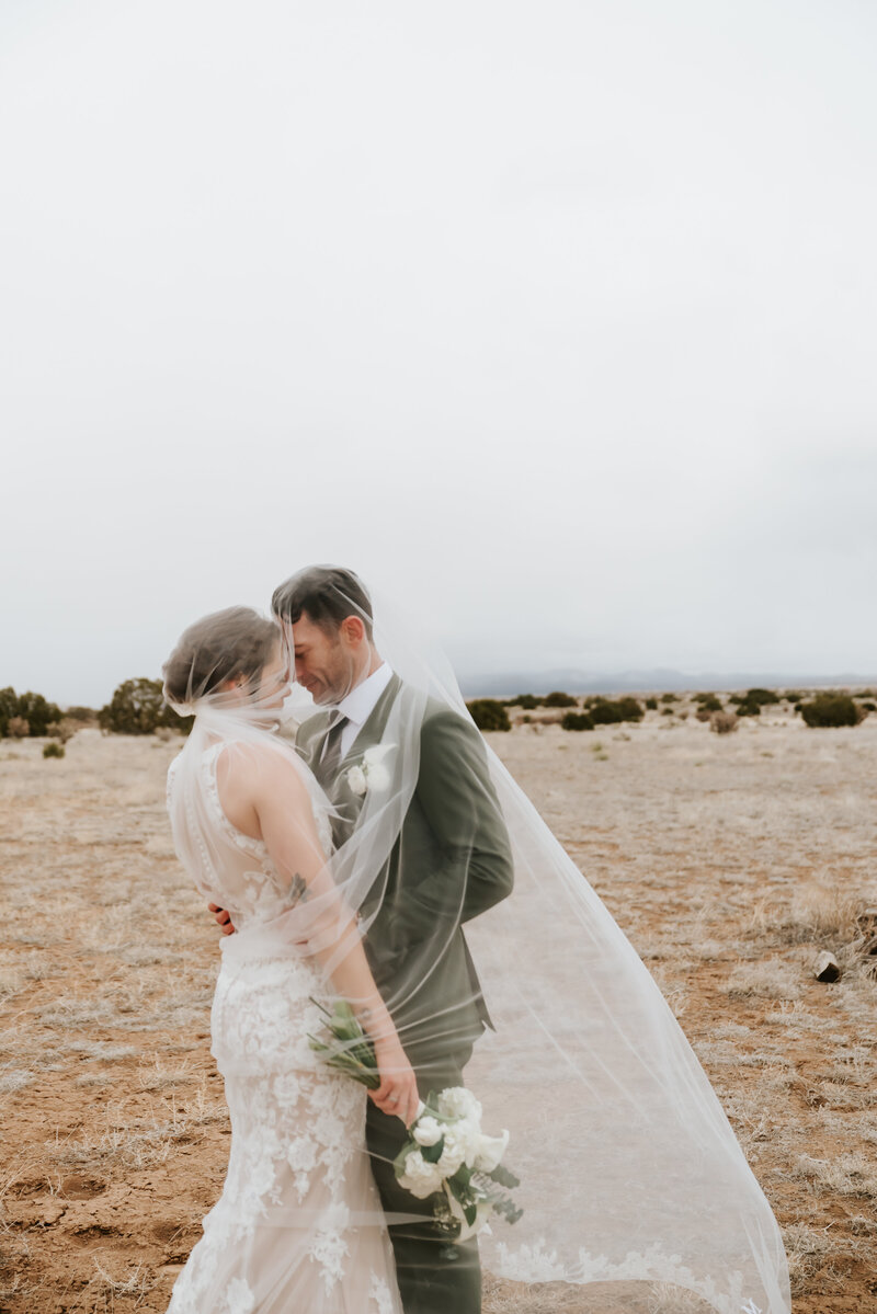 Bride and groom portraits