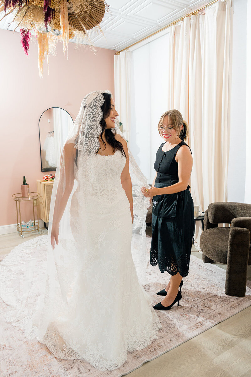 Private bridal boutique suite experience Private bridal boutique suite experience