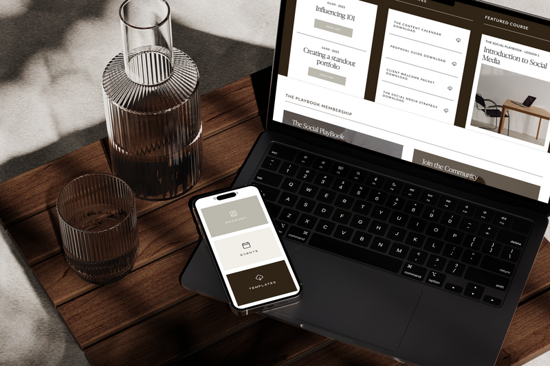 PlayBook Iphone & Laptop Mock_
