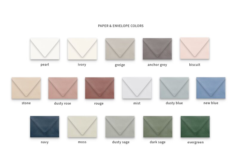 Envelope Color Guide Horiz