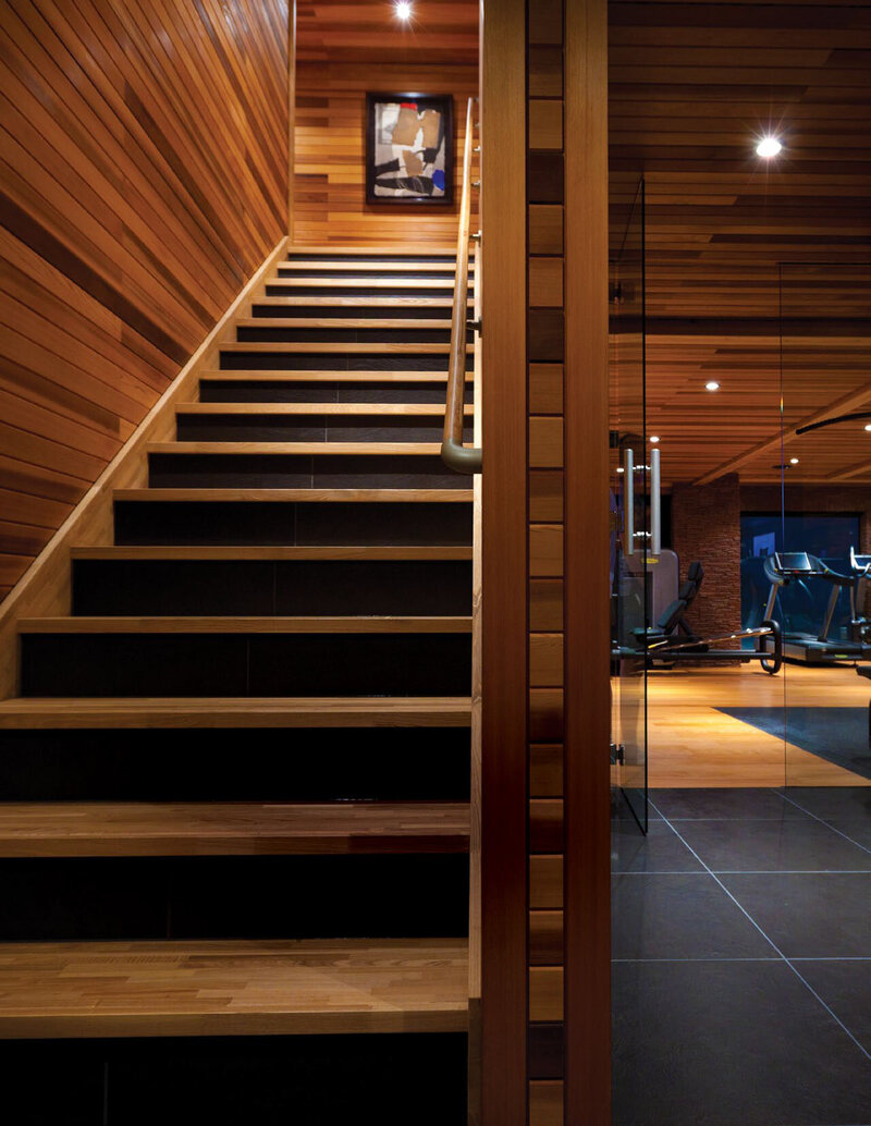 Gym Stairs Lighting