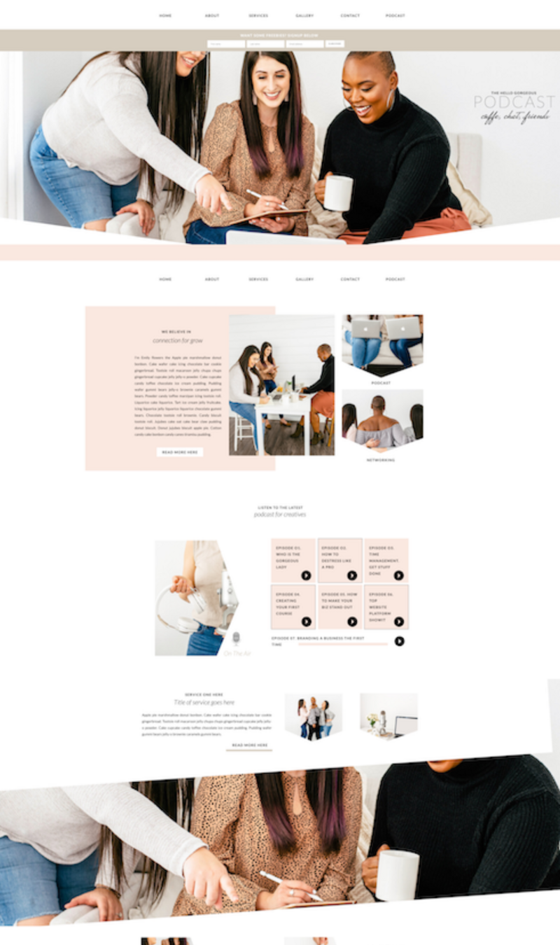 Website Template Mockups (2)