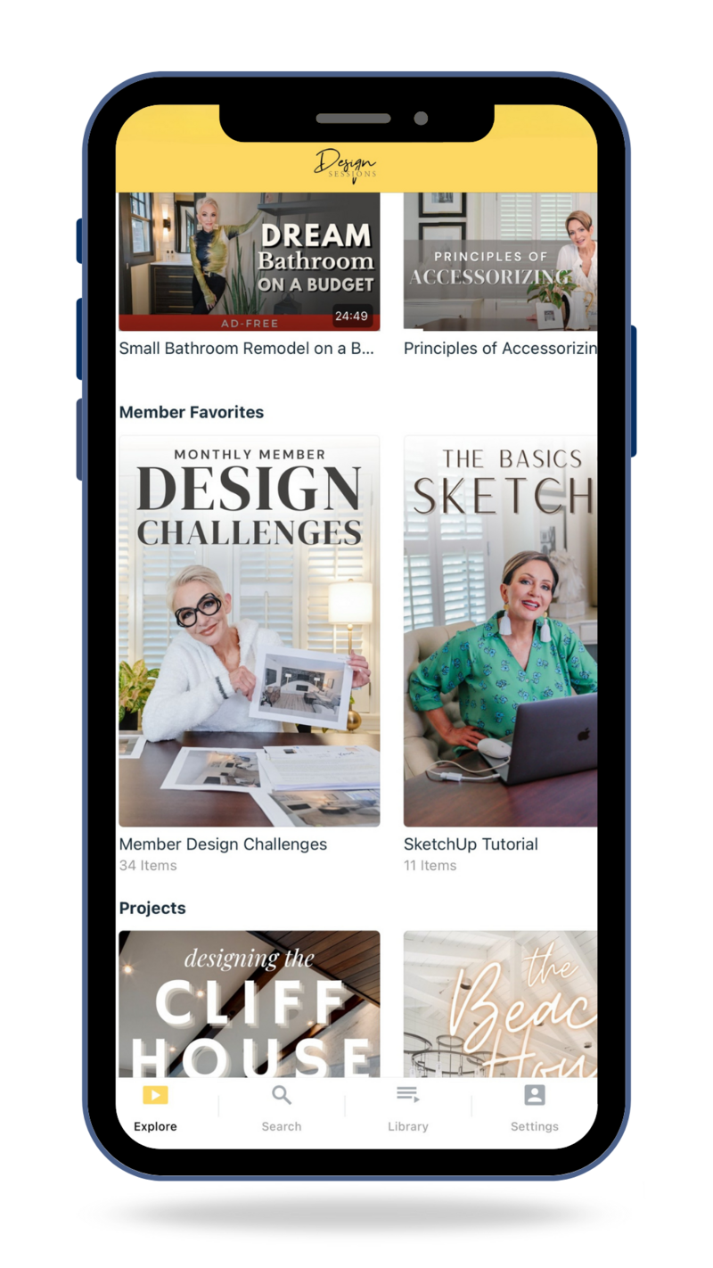The Design Sessions App