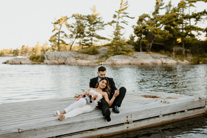 bride and groom