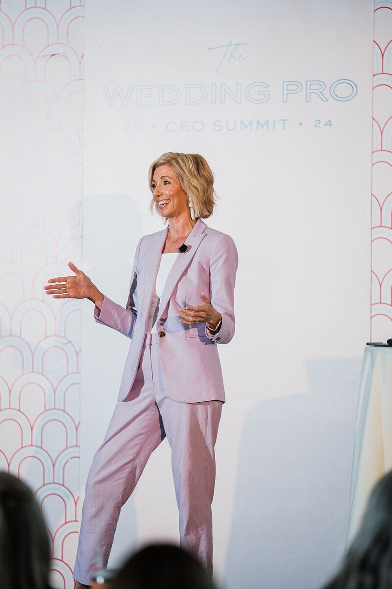 Brandee Gaar  leading the best wedding industry conference