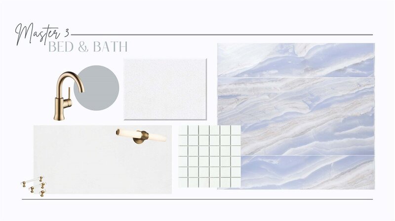 100 Moonsail - Master Bed & Bath 3 Selection Details