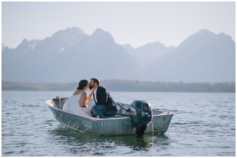 Sacramento Photographers capture bride and groom standing on fallen tree