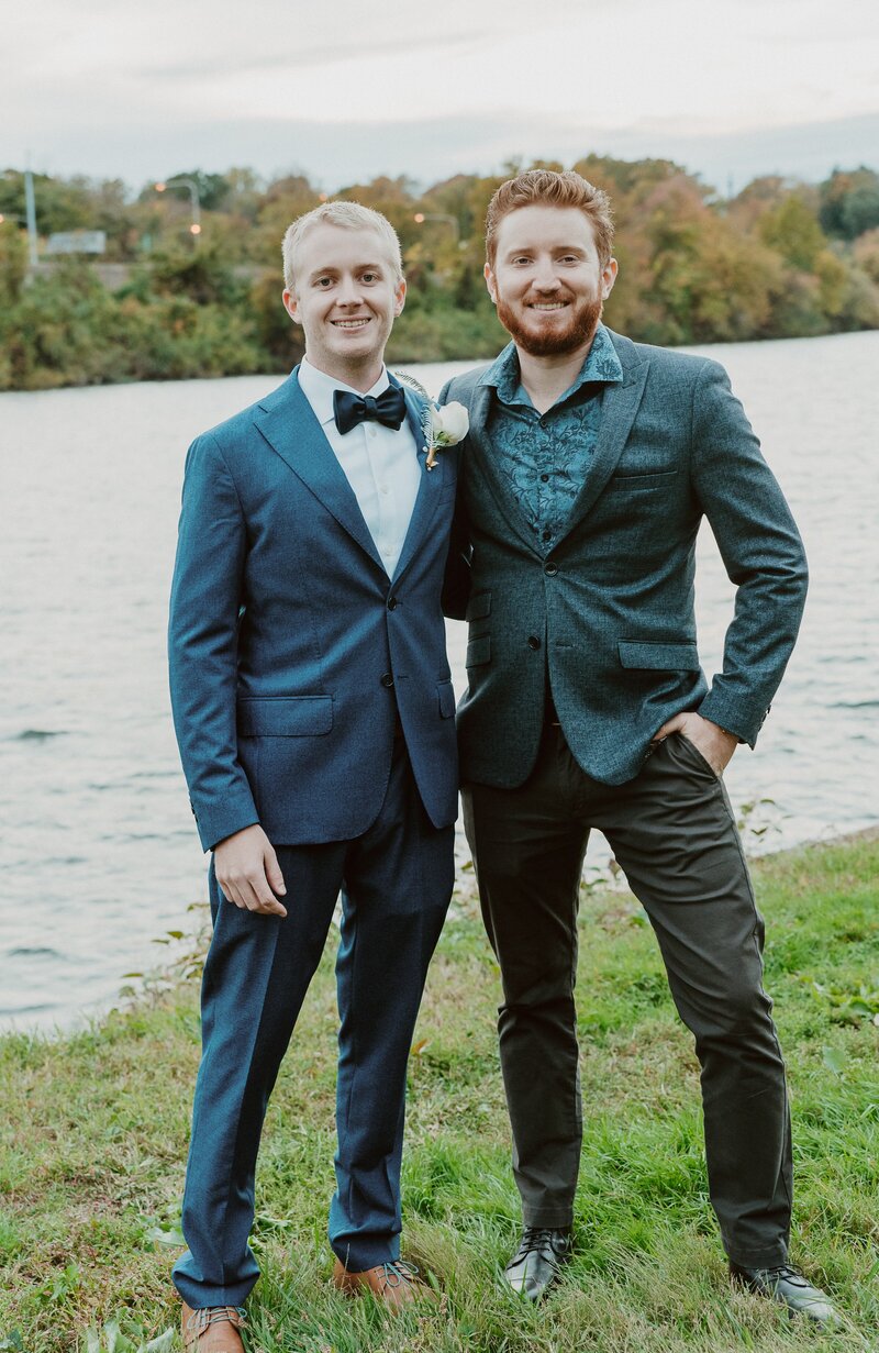 groomsmen and groom at wedding in philadelphia-Edit