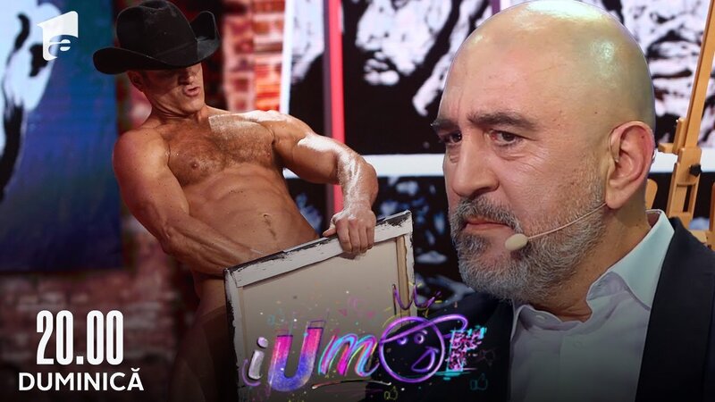 Brent Ray Fraser Pains Răzvan Exarhu on iUmor 2021 - 15