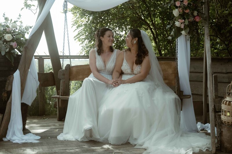 Trouwen bij hoeve landzicht 
vastgelegd door trouwfotograaf Lauw Design & Photography