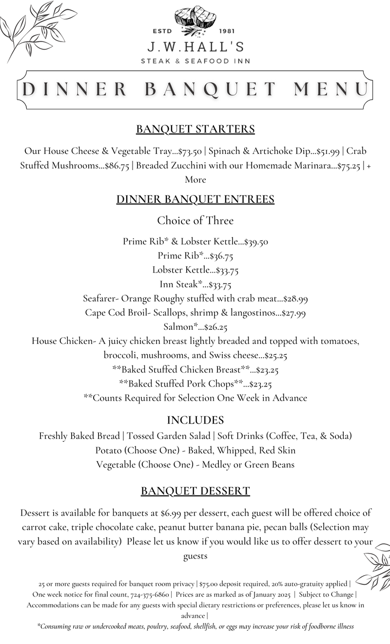 Dinner Banquet Menu 2025 (8.5 x 14 in)
