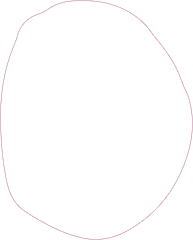 Hand illustrated circle