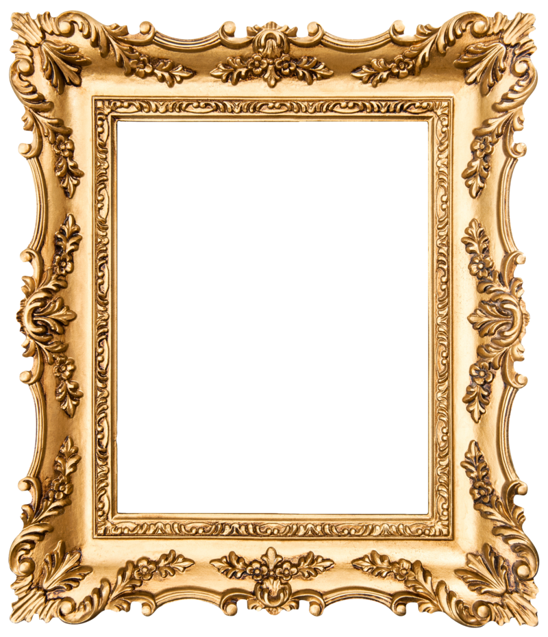 legacy record gold frame