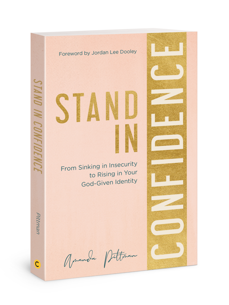 Stand in Confidence Book by Amanda Pittman Book 2022 David C. Cook Esther Press
