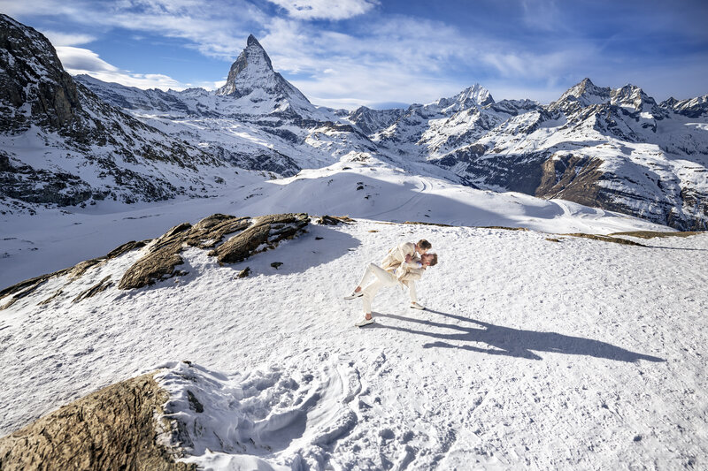 Zermatt Switzerland Luxury Wedding at The Matterhorn by Documentary Wedding Photographers The MacMeekens