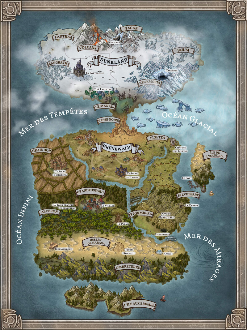 Carte Fantasy Jean Pierre Antoine