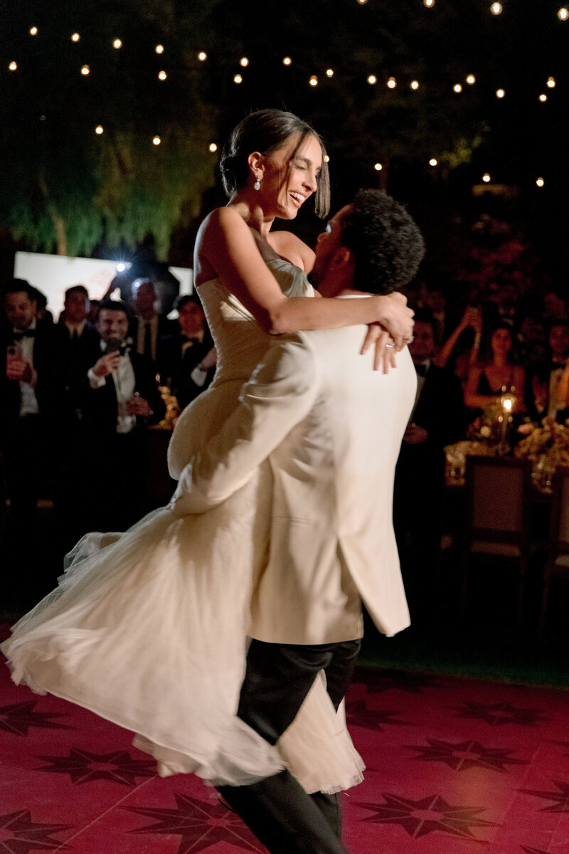 wedding ceremony in wine country