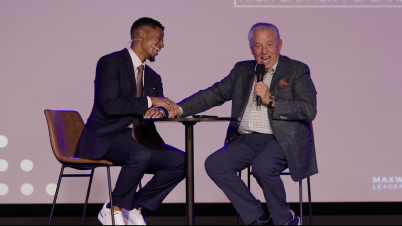 MJ Pittman with John Maxwell