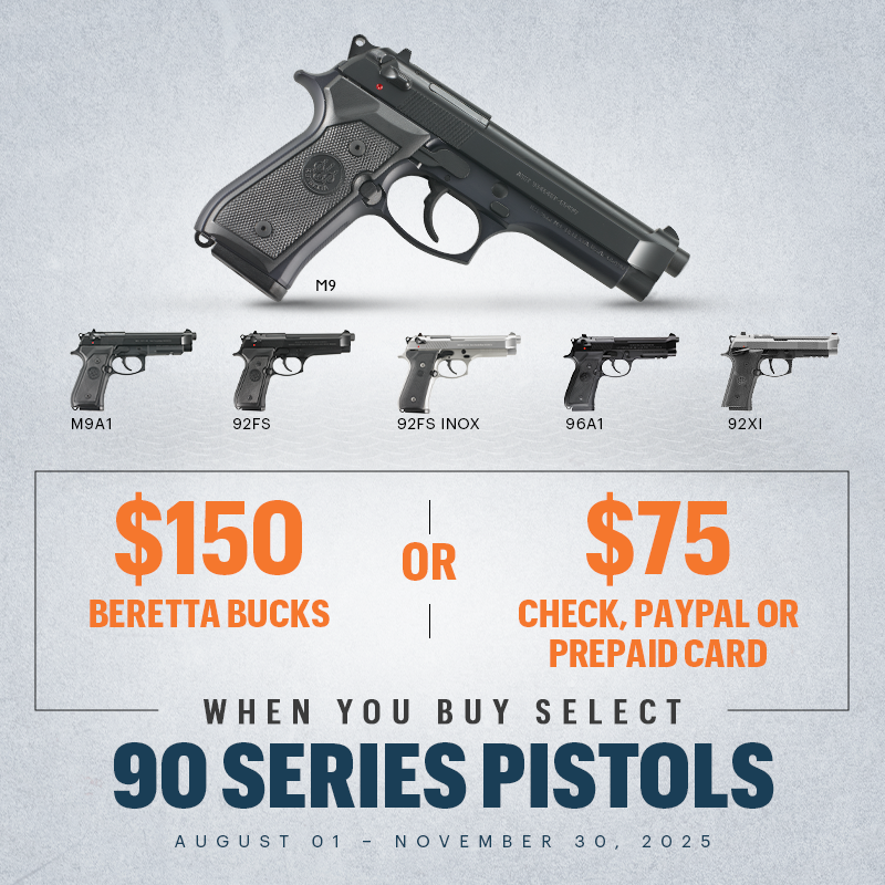 90 Series Idaho Falls Beretta Rebate