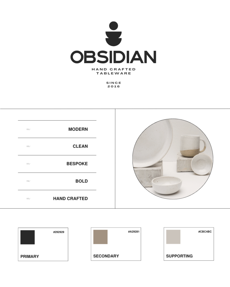 Brand Design Obsidian