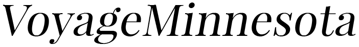 VoyageMinnesota magazine logo, highlighting Shannon Kathleen Photography in their Hidden Gems series