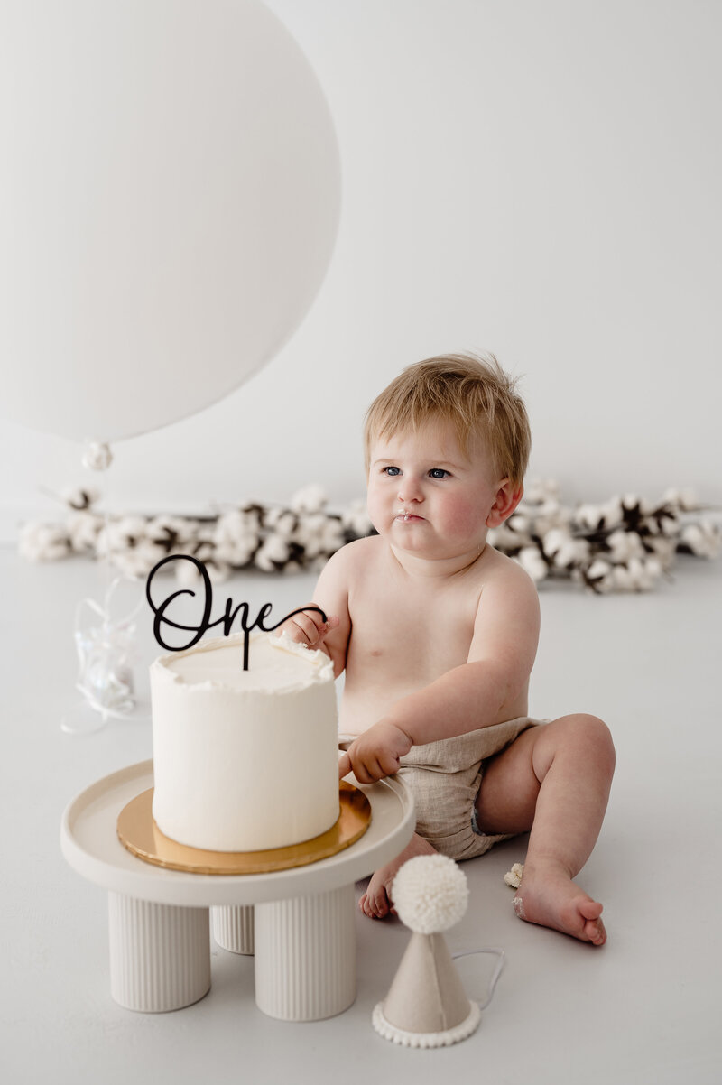 Cake Smash Baby Photography Studio Mildura