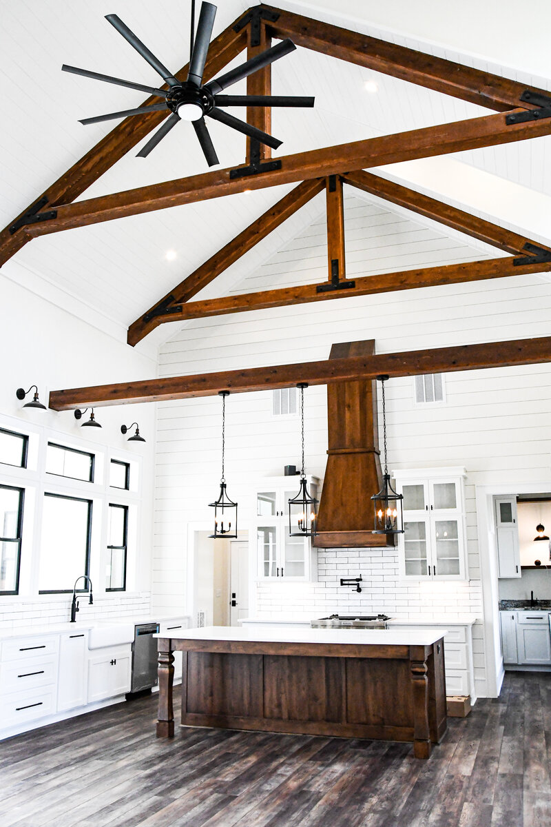 Custom Home Interior, modern kitchen
