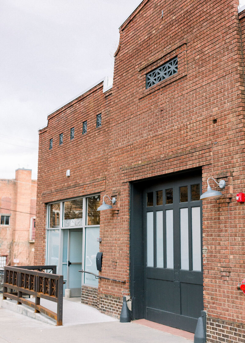 Exterior shot of the St Vrain wedding venue, Longmont, Colorado