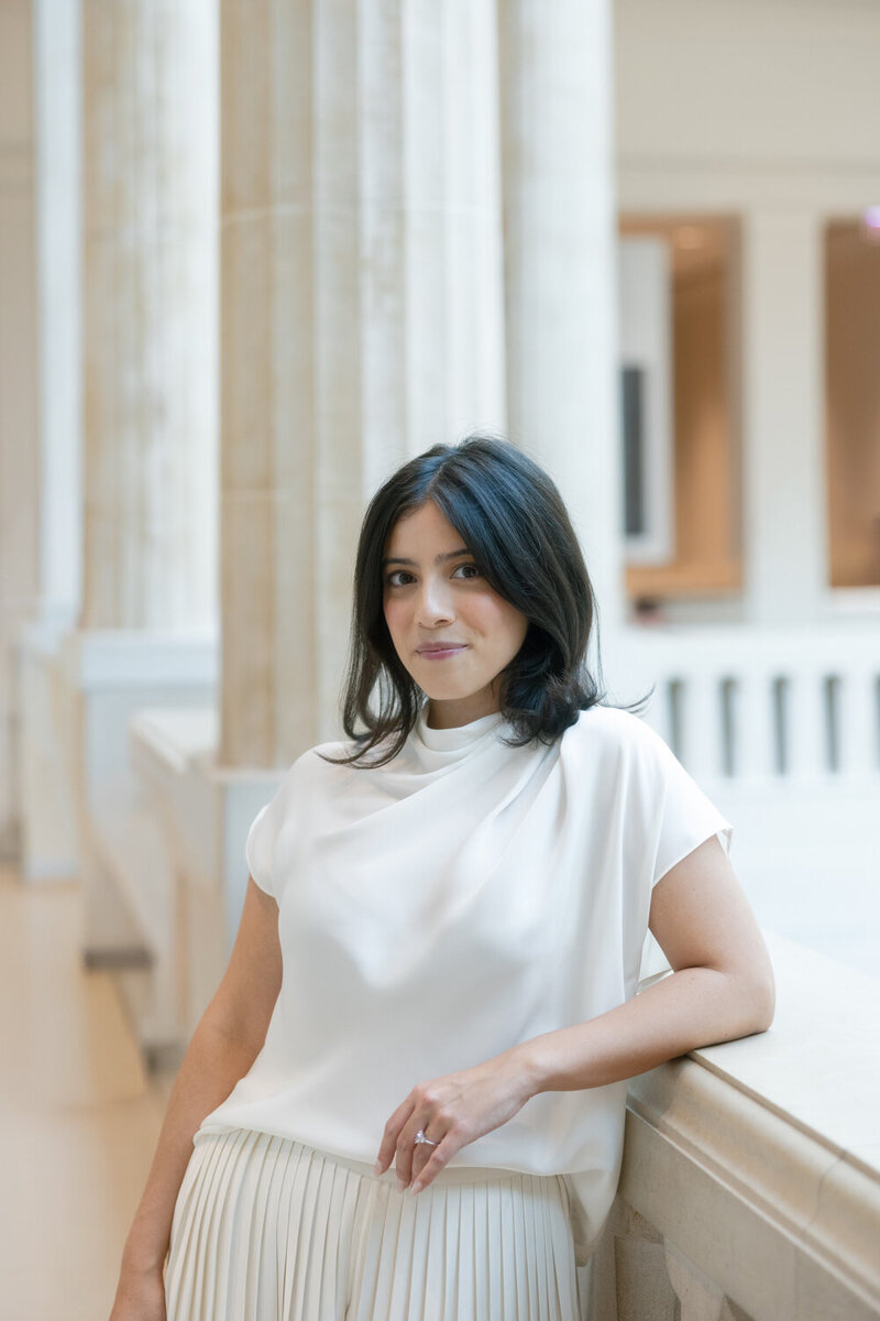 Chicago Art Institute Engagement Photography 008