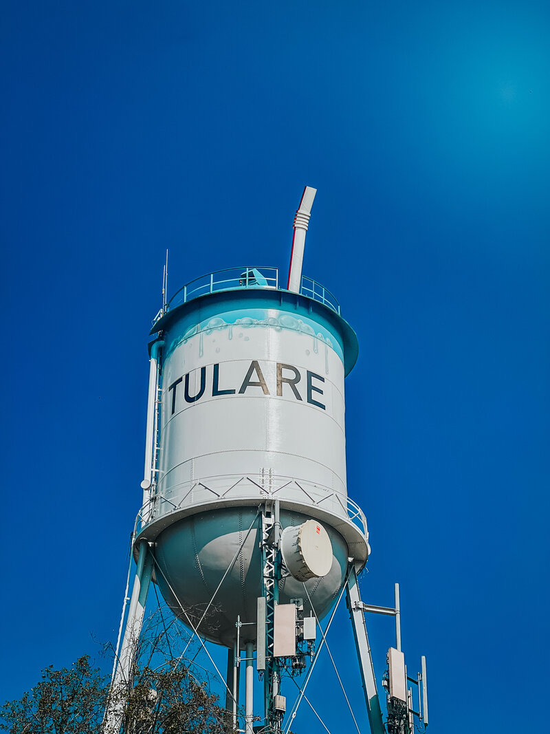 Tulare California Water Tower