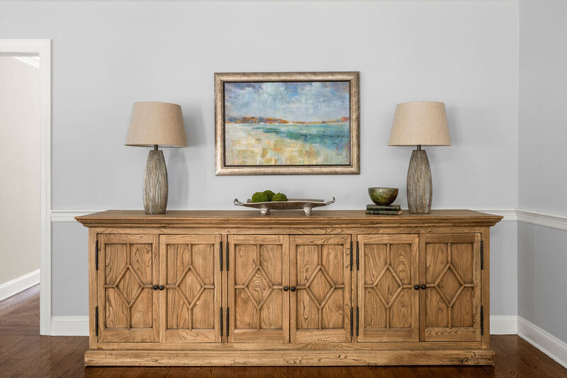 Donna Restaino Levey NJ Home Design and Decor Buffet