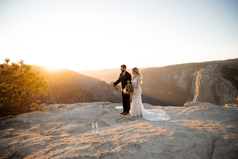 Couple Eloping in Zion National Park