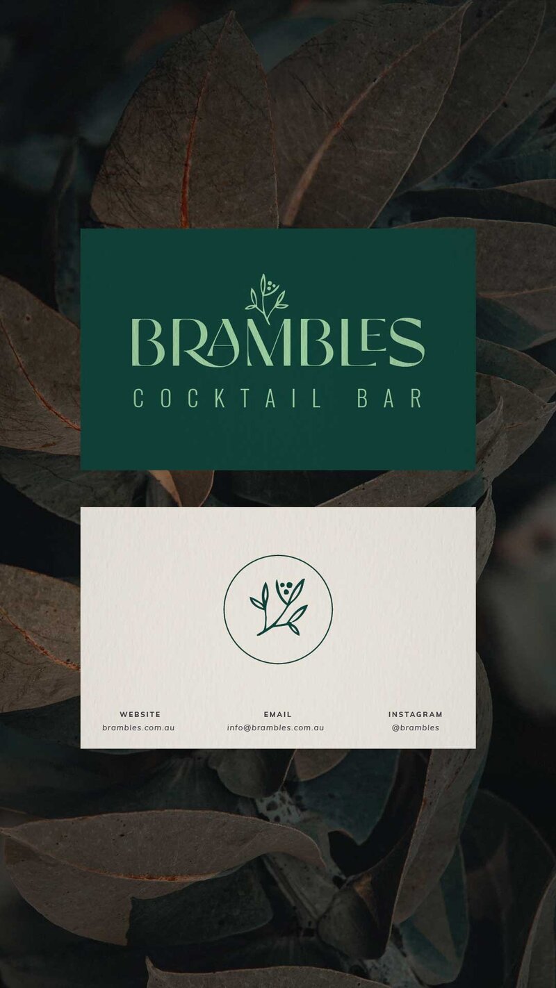hotel bar branding logo