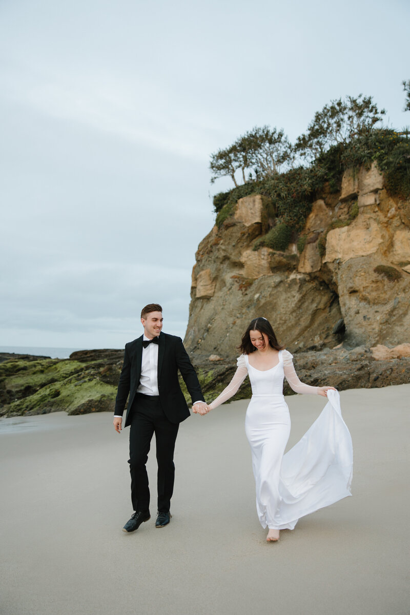 Kiana Corri Photography- Anna and Zach Beach Session-54