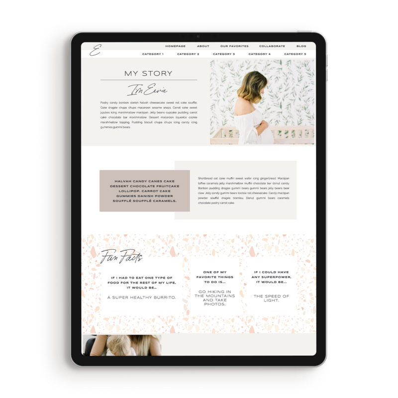 eevie-about-page-blog-template