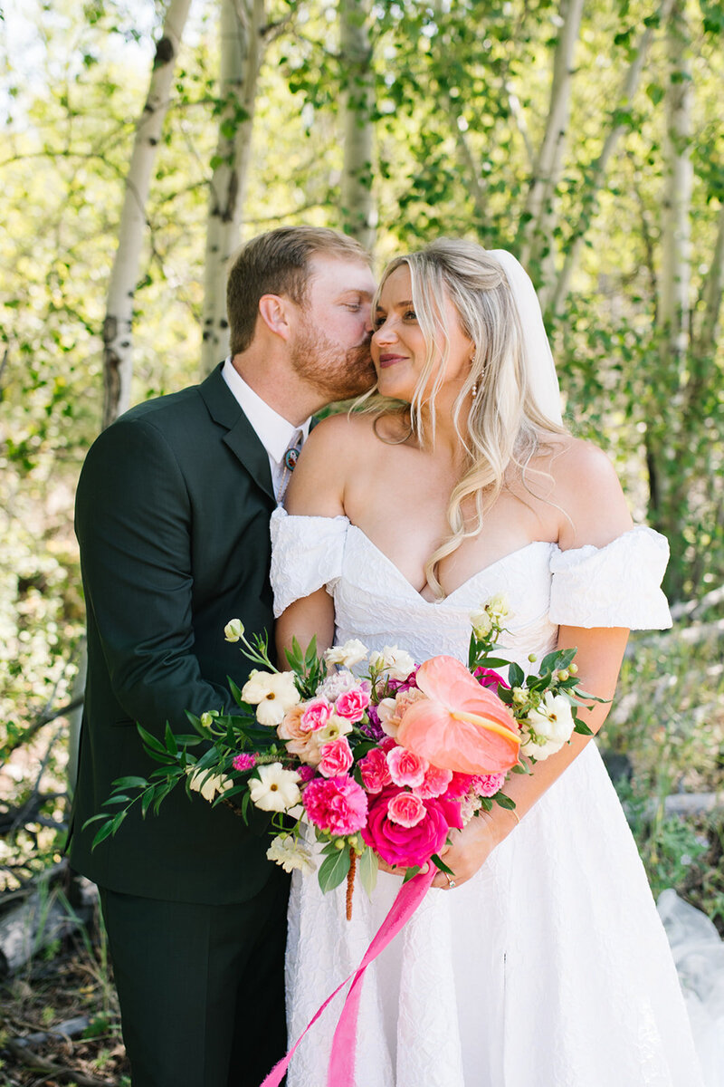 Documentary style wedding on film in Denver Colorado