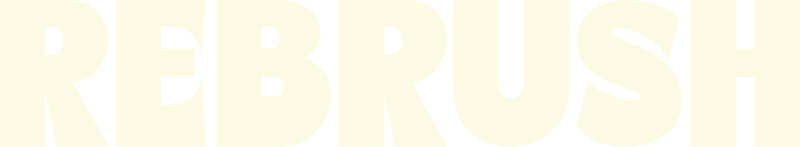Screenshot of Rebrush branding and custom Showit website by Soltide
