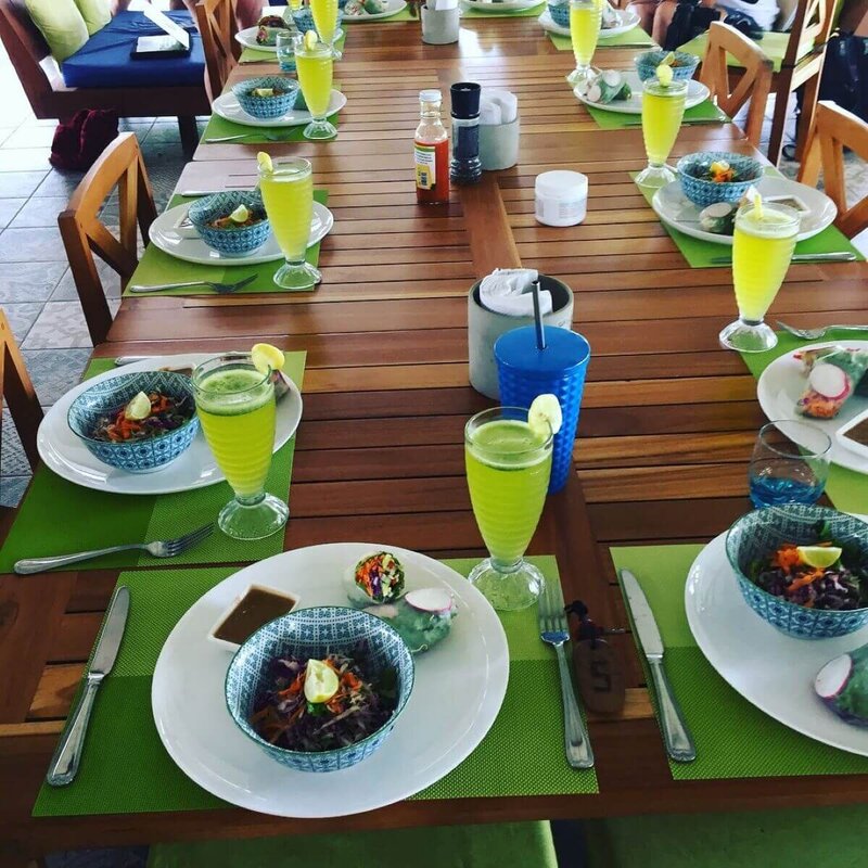 Nutritious and delicious meals served during yoga teacher training in Costa Rica