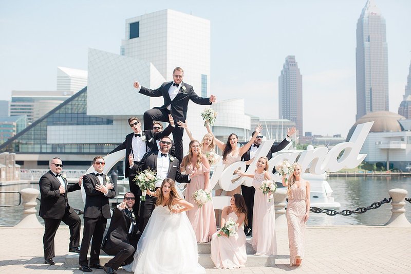Cleveland Wedding Bridal Party Marissa Decker Photography