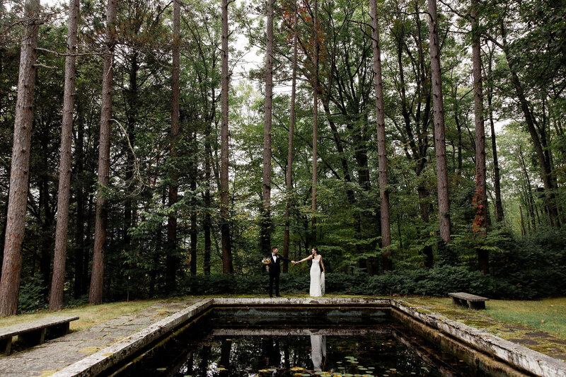 Onteora Mountain House Wedding in the Fall Photography by Melanie Ruth Photography
