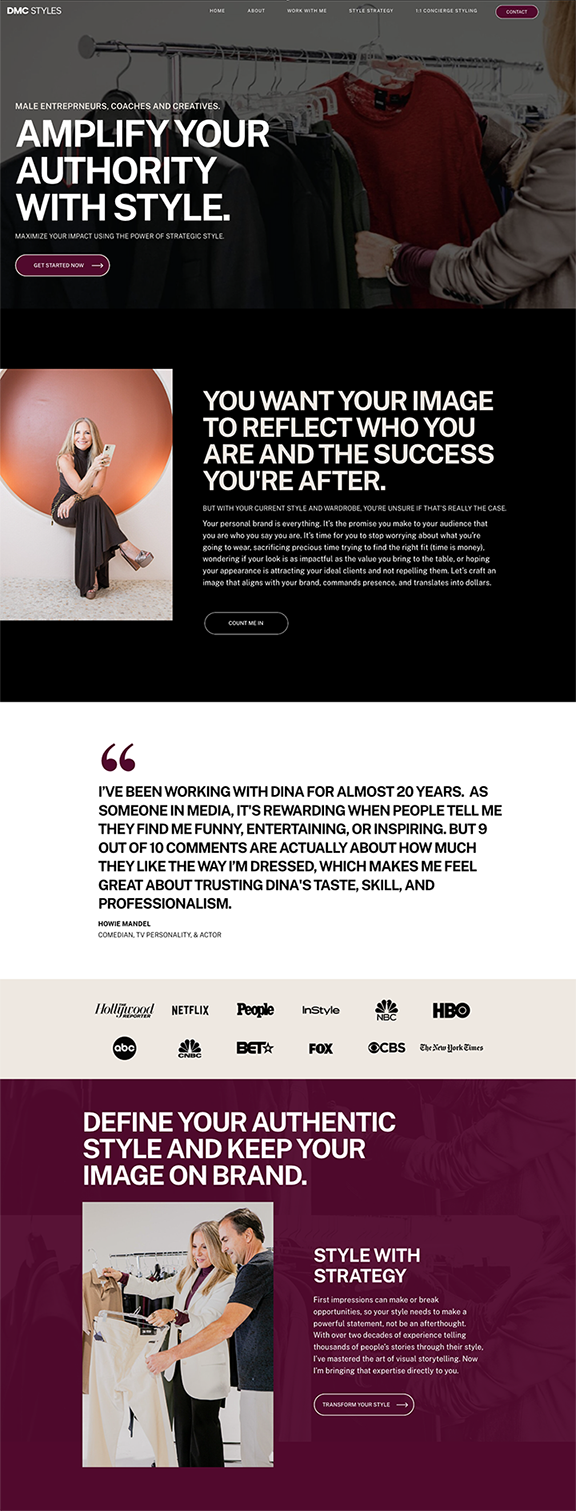 DMC Styles Website 2