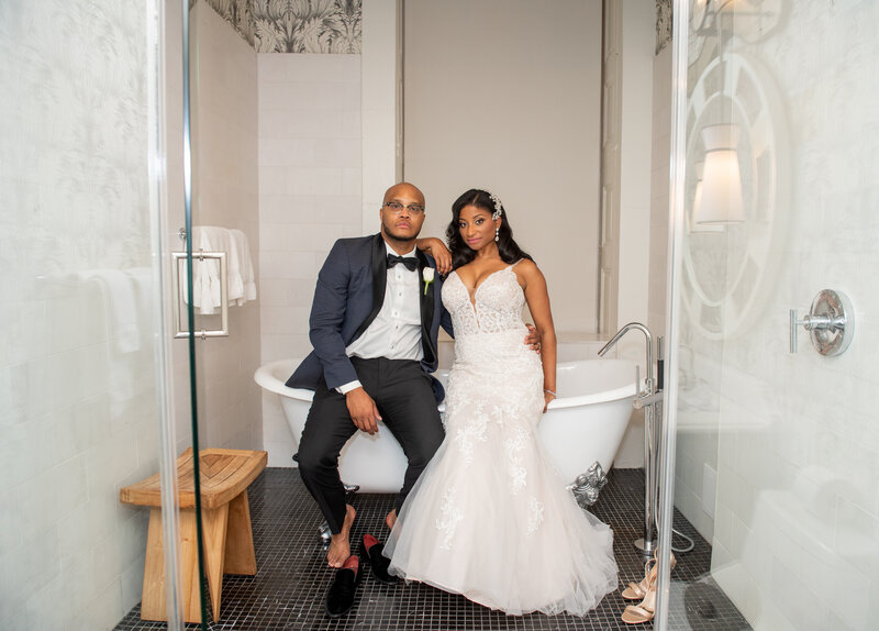 couple posing
