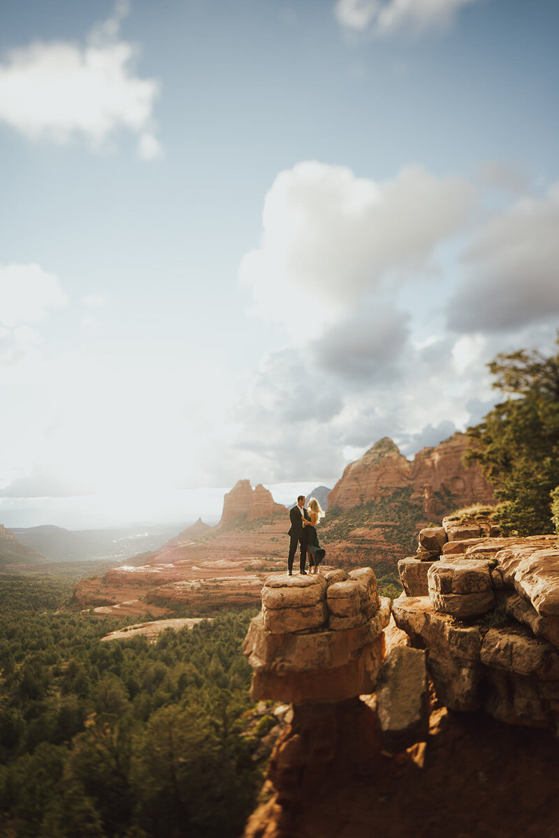 Sedona Wedding Couple Sky Ranch Vortex