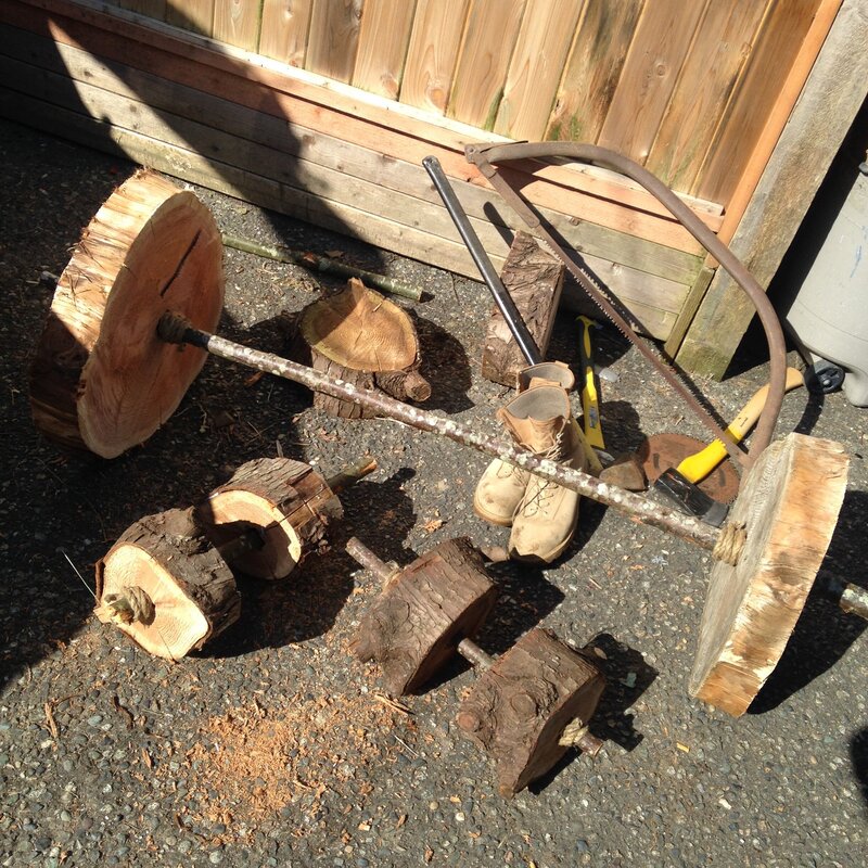 Brent Ray Fraser Lumberjacked Workout Custom Gym Equipoment - 2015-06-13