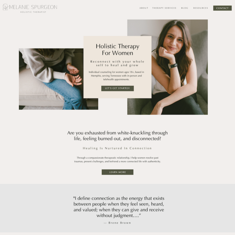 therapist-showit-website-design